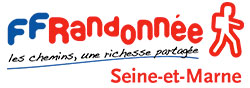Logo du Comité départemental de randonnée pedestre de Seine-et-Marne